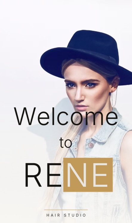 Rene Hair Studio salon interior